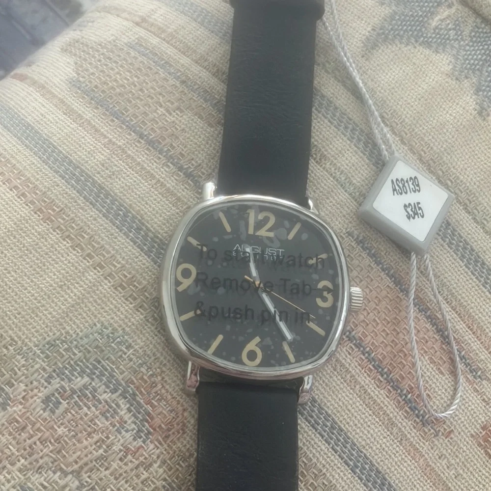 New august Steiner watch